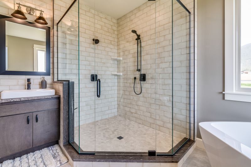 Modern Frameless Showers